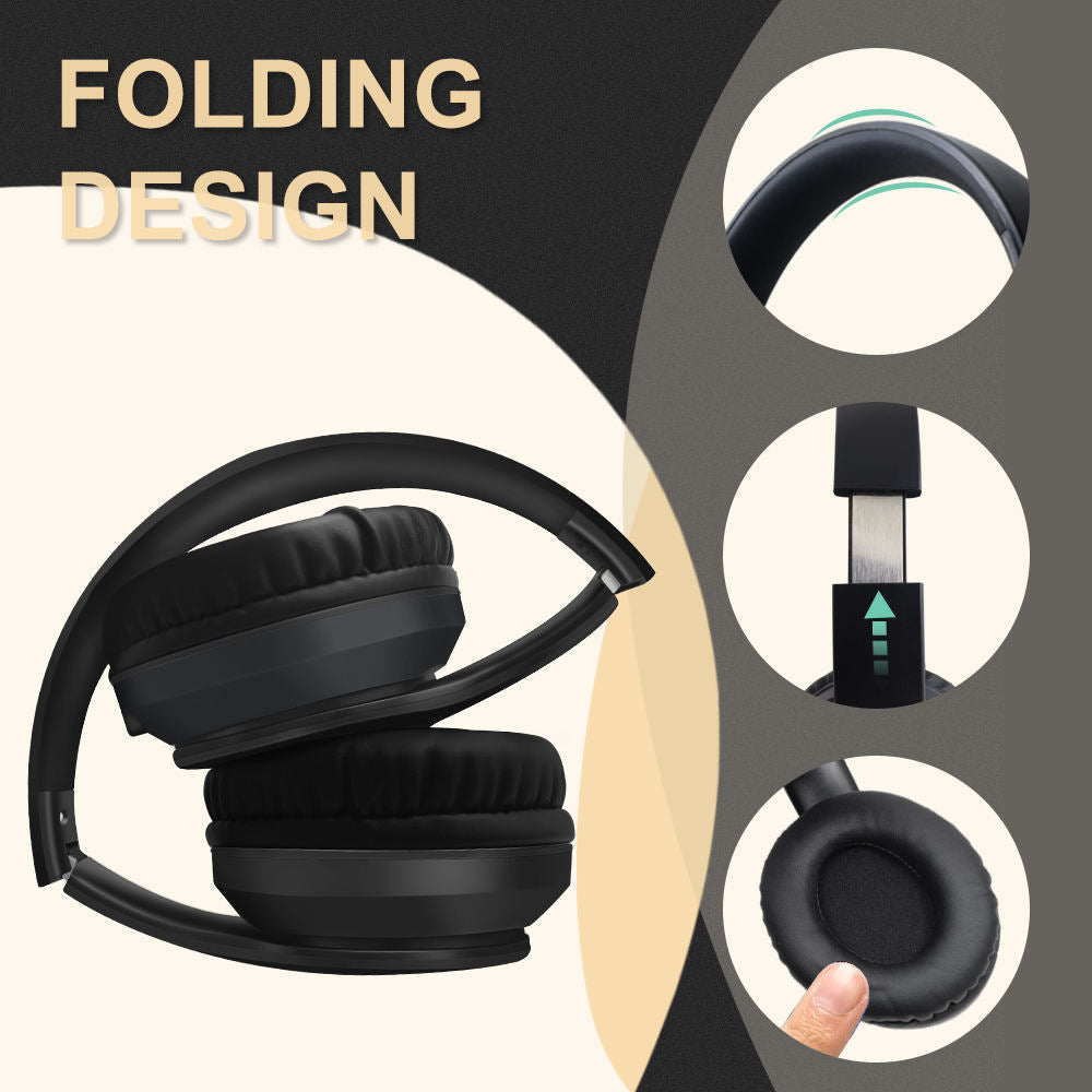 Casque bluetooth sans fil, microphone intégré stéréo DUNTH DU-B116 - تنزوت