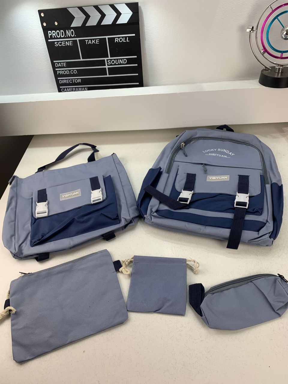 Ensemble-de-sacs-d-cole-Kawai-pour-adolescents-5Pcs-YISIYUAN-Bleu-محفظة-5-قطع-كاواي-أزرق.png