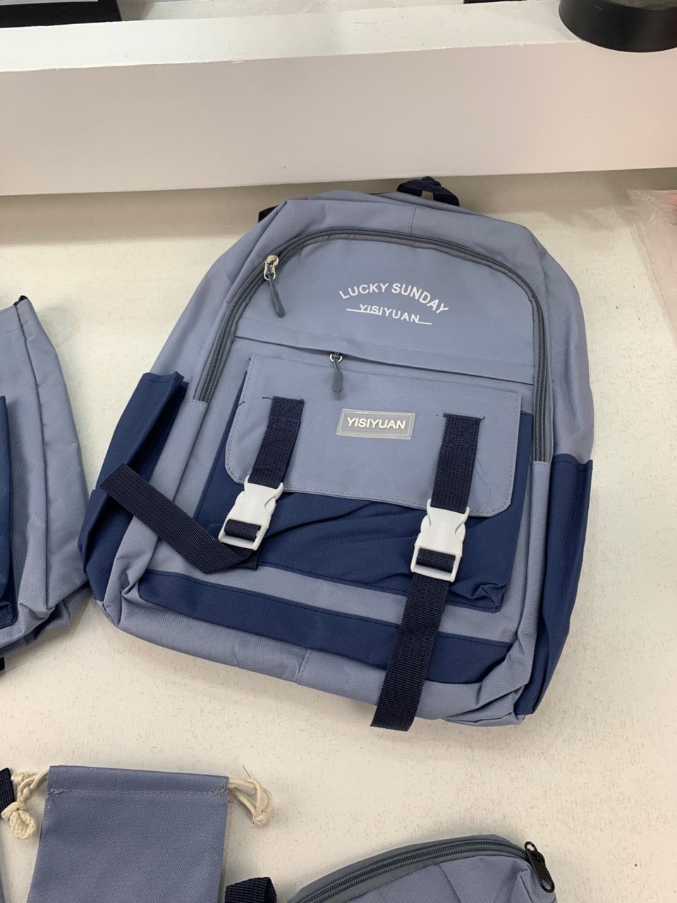 Ensemble-de-sacs-d-cole-Kawai-pour-adolescents-5Pcs-YISIYUAN-Bleu-محفظة-5-قطع-كاواي-أزرق.png
