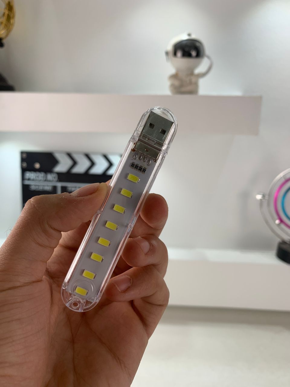 Porte Clé Mini-Lampe à LED USB – مصباح محمول بحجم صغير تنزوت