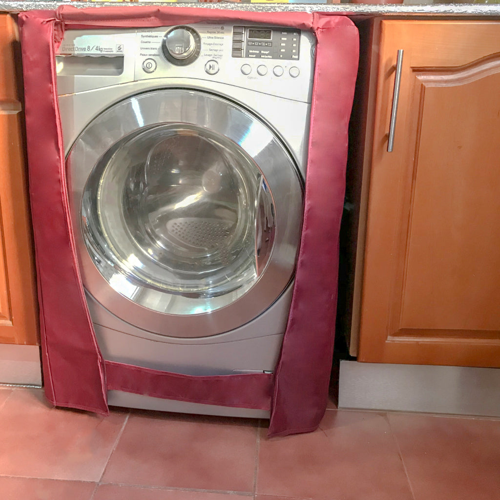 Housse Machine à Laver avec Fermeture Eclair 84×60×60cm تنزوت