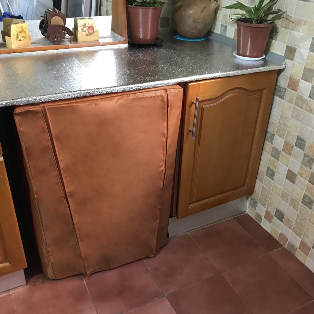 Housse Machine à Laver avec Fermeture Eclair 84×60×60cm تنزوت