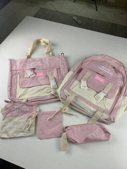 Ensemble-de-sacs-d-cole-Kawai-pour-adolescents-5Pcs-Bieyoumi-Fashion-Rose-محفظة-5-قطع-كاواي-وردي.png