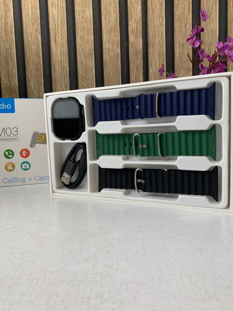 Smartwatch Modio SM03 avec prise en charge de la carte SIM et appareil photo intégré – ساعة ذكية تدعم شريحة الإتصال - تنزوت