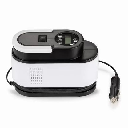 Compresseur d’Air Portable 12V 150 PSI Câble 2,8 m avec Éclairage LED – جهاز نفخ العجلات للسيارة تنزوت
