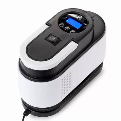 Compresseur d’Air Portable 12V 150 PSI Câble 2,8 m avec Éclairage LED – جهاز نفخ العجلات للسيارة تنزوت