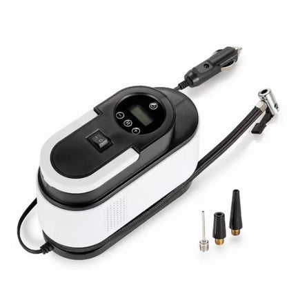 Compresseur d’Air Portable 12V 150 PSI Câble 2,8 m avec Éclairage LED – جهاز نفخ العجلات للسيارة تنزوت