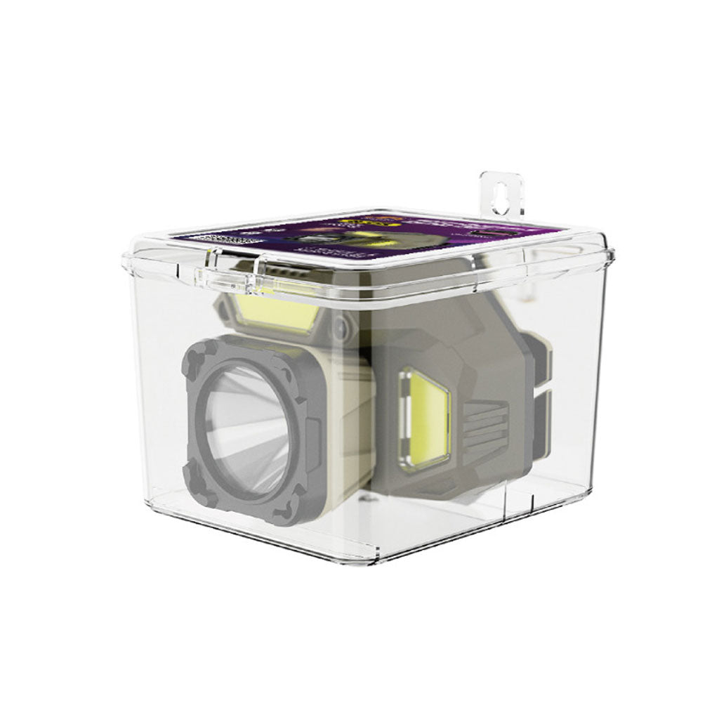 Lampe frontale rechargeable avec capteur de mouvement – مصباح مع مستشعر حركة تنزوت