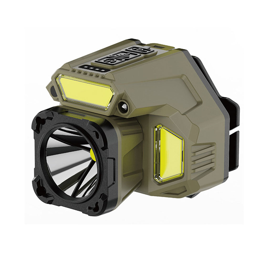 Lampe frontale rechargeable avec capteur de mouvement – مصباح مع مستشعر حركة تنزوت