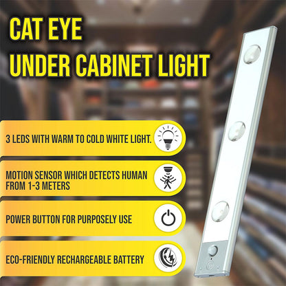 Lampe LED Rechargeable avec Détecteur De Mouvement Intérieur 3 Modes – مصباح مناطق ضيقة بعدة أوضاع تنزوت