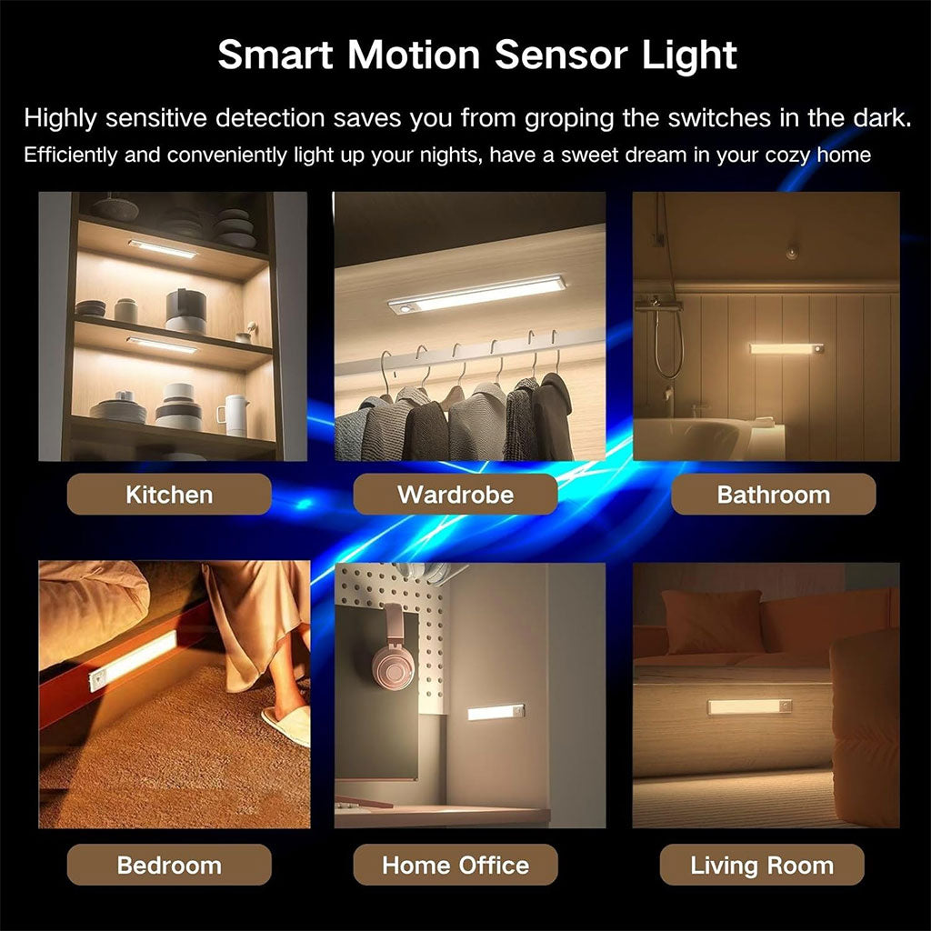 Lampe LED Rechargeable avec Détecteur De Mouvement Intérieur 3 Modes HY-2012 – مصباح مناطق ضيقة بعدة أوضاع تنزوت