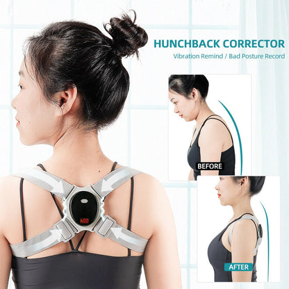 Correcteur de Posture Intelligent réglable vibrante تنزوت