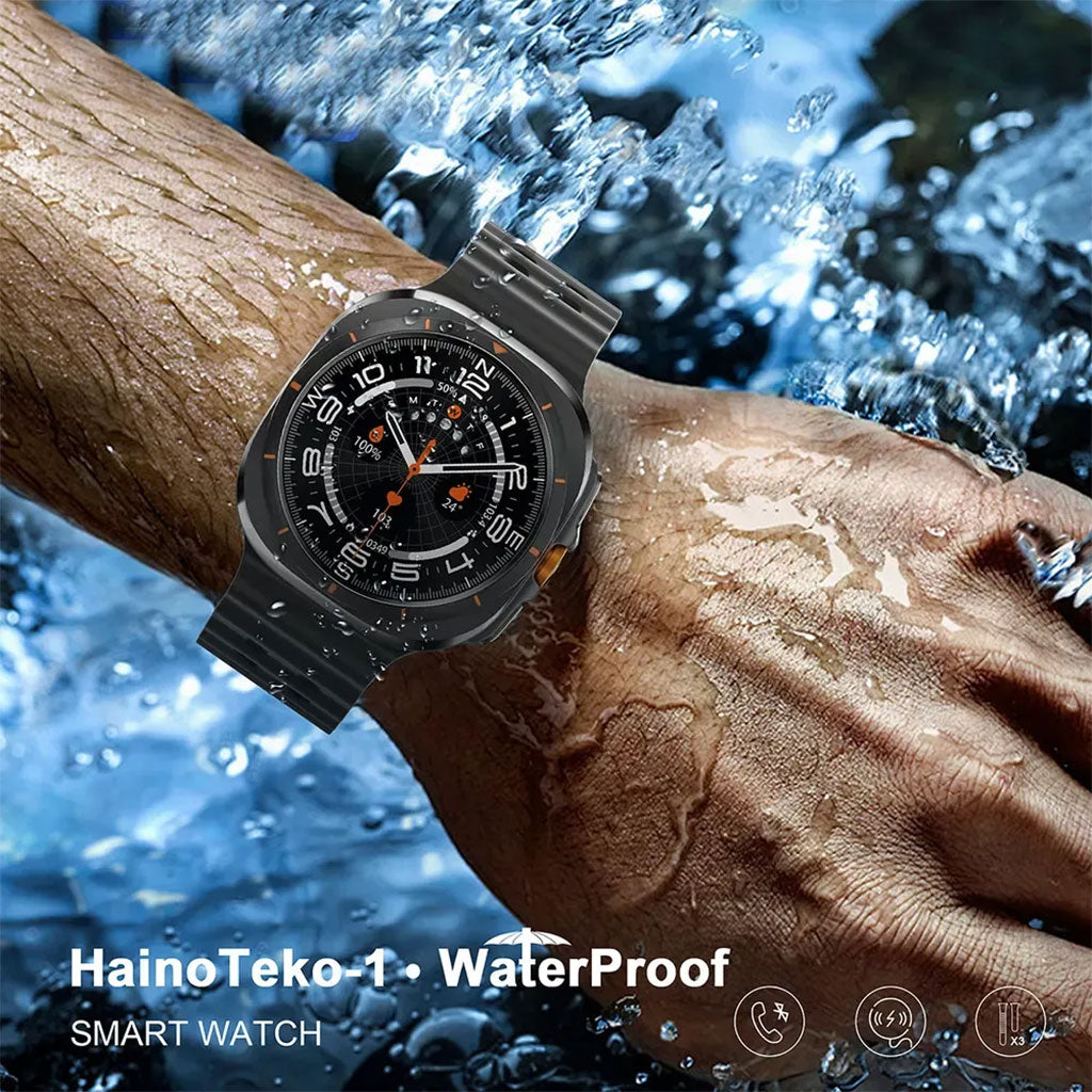 Smart Watch Haino Teko-1 Écran Amoled avec 3 Bracelets intégré – ساعة ذكية أصلية - تنزوت