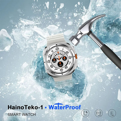Smart Watch Haino Teko-1 Écran Amoled avec 3 Bracelets intégré – ساعة ذكية أصلية - تنزوت