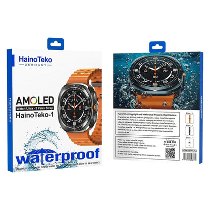 Smart Watch Haino Teko-1 Écran Amoled avec 3 Bracelets intégré – ساعة ذكية أصلية - تنزوت