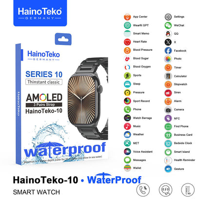 Smart-Watch-tanche-HainoTeko-10-avec-3-bracelets-de-luxe-en-acier-inoxydable-et-silicone-ساعة-ذكية-أصلية.png