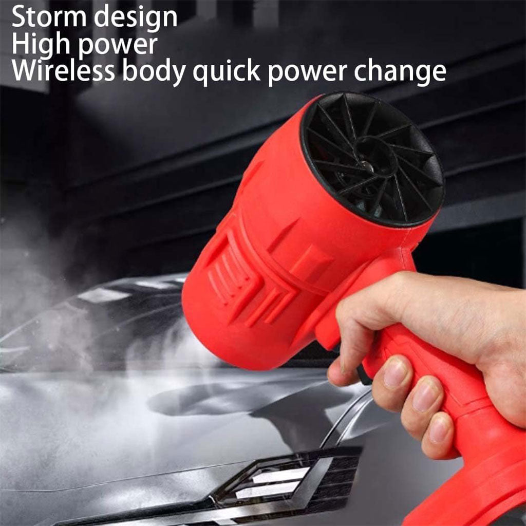 Souffleur à Jet Turbo Portable avec Batterie Lithium 24V- نافخ هواء جد قوي - تنزوت