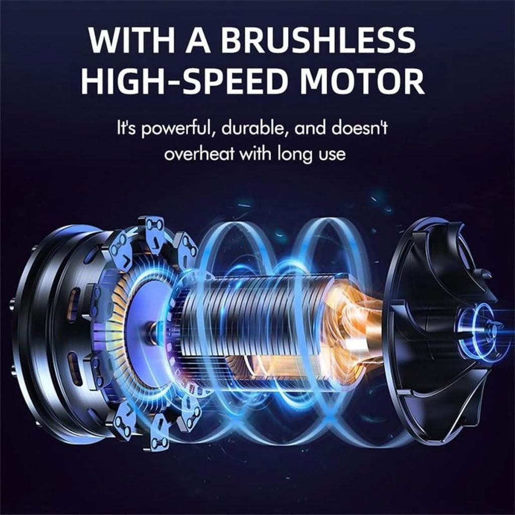 Souffleur à Jet Turbo Portable avec Batterie Lithium 24V- نافخ هواء جد قوي - تنزوت