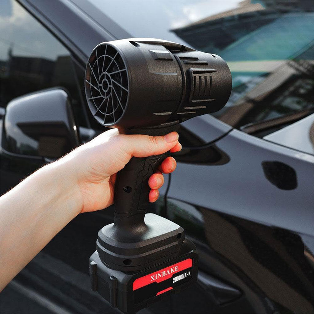 Souffleur à Jet Turbo Portable avec Batterie Lithium 24V- نافخ هواء جد قوي - تنزوت