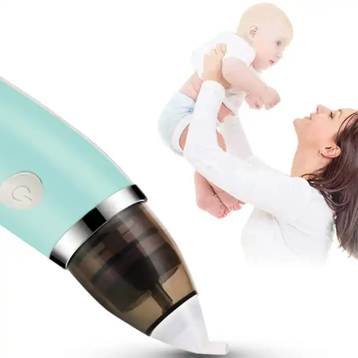 Mouche Nez, Aspirateur nasal électrique pour bébé 2 Tailles D'embouts - شفاطة الأنف الكهربائية للطفل تنزوت