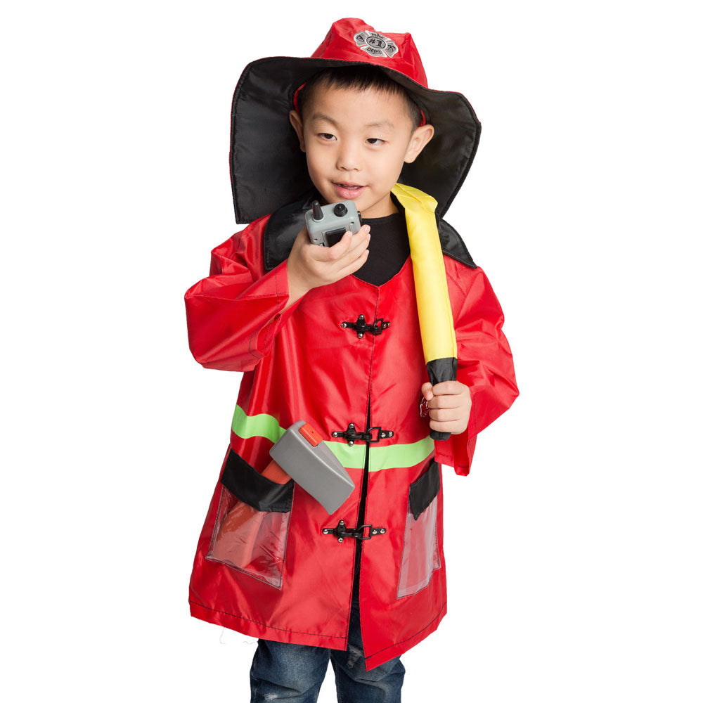 Kit de Costume Cosplay de Pompier pour Enfants تنزوت
