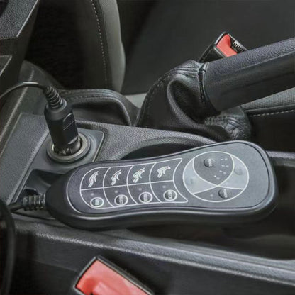 Siège De Massage Auto et Maison avec 5 Modes Vibrations et Coussin Memory Foam - تنزوت
