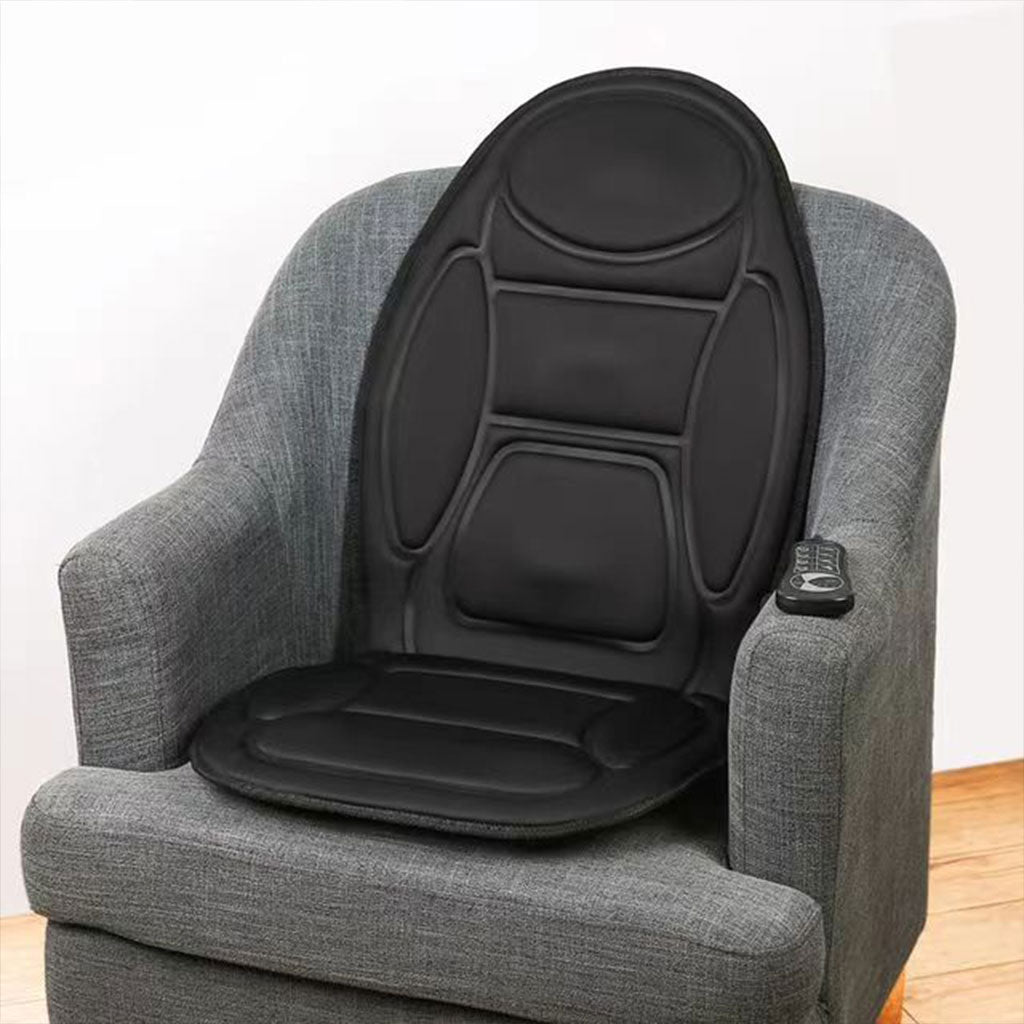 Siège De Massage Auto et Maison avec 5 Modes Vibrations et Coussin Memory Foam - تنزوت
