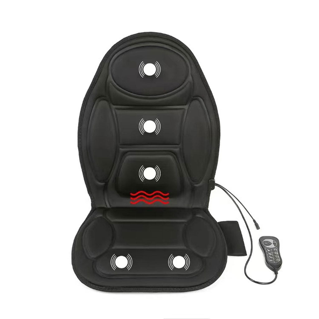 Siège De Massage Auto et Maison avec 5 Modes Vibrations et Coussin Memory Foam - تنزوت