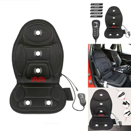 Siège De Massage Auto et Maison avec 5 Modes Vibrations et Coussin Memory Foam - تنزوت
