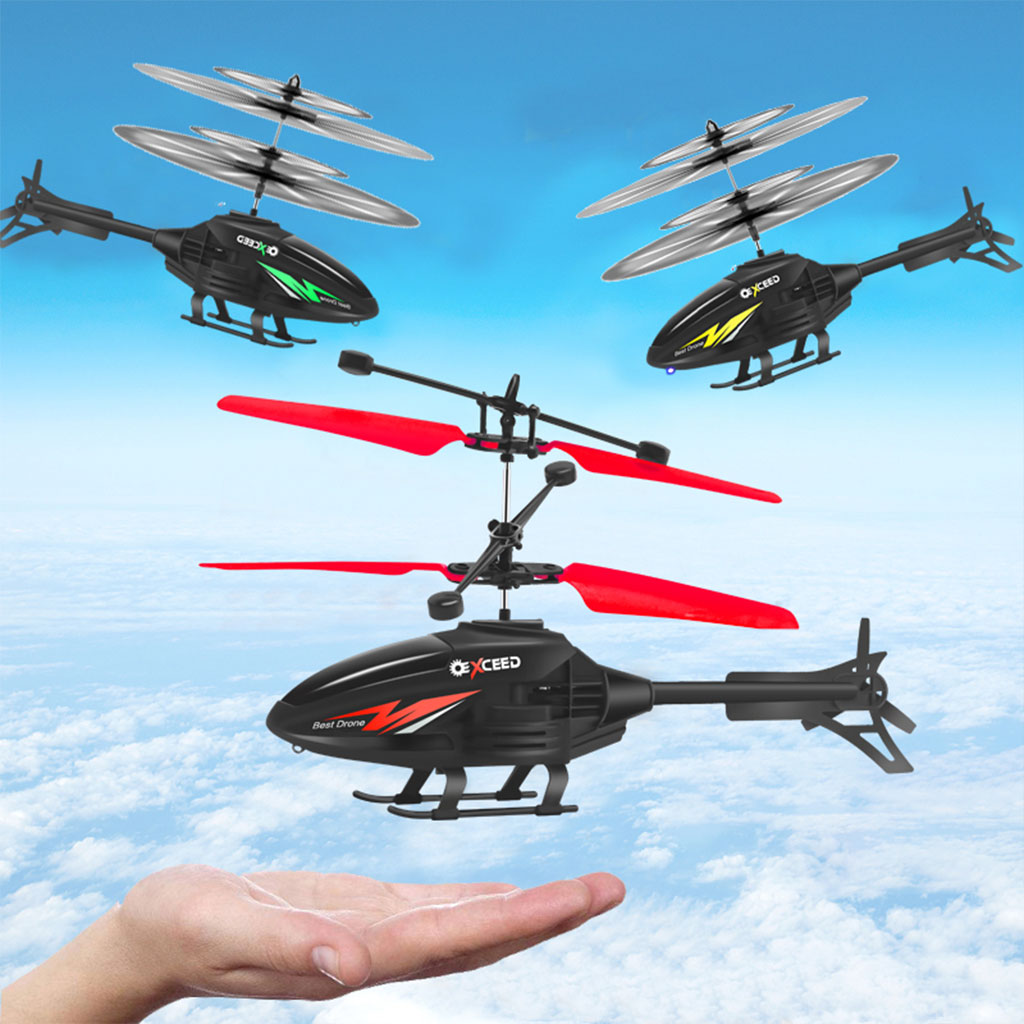 Hélicoptère Rechargeable avec Capteur Infrarouge pour Enfants – طائرة هيليكوبتر لاسلكية للأطفال تنزوت