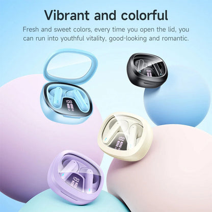 Écouteurs sans fil Bluetooth 5.3 HOCO EQ6 Purple – سماعات لاسلكية أصلية تنزوت