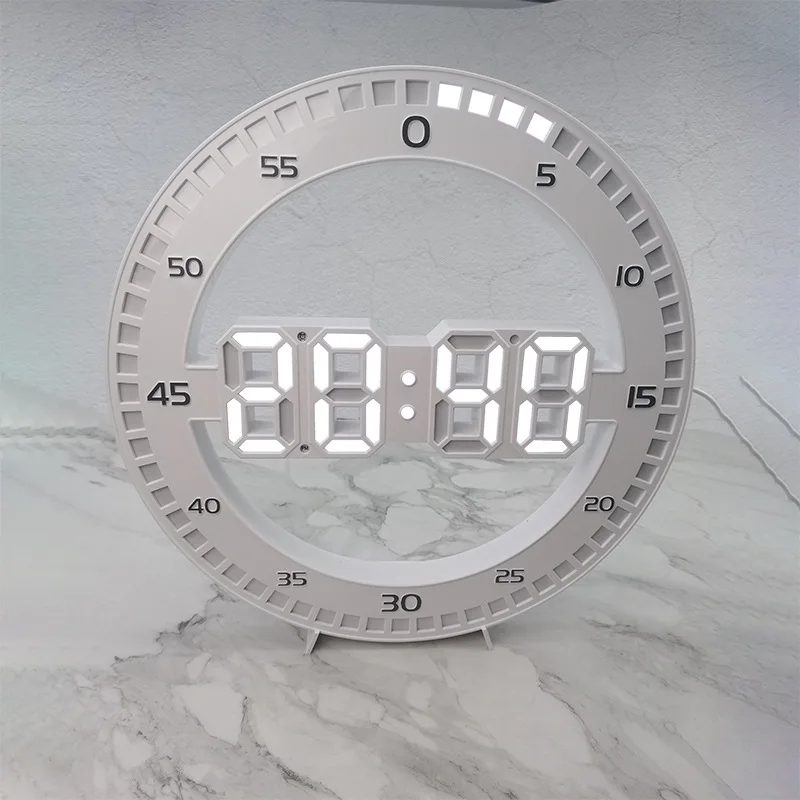 Horloge murale numérique 3D تنزوت