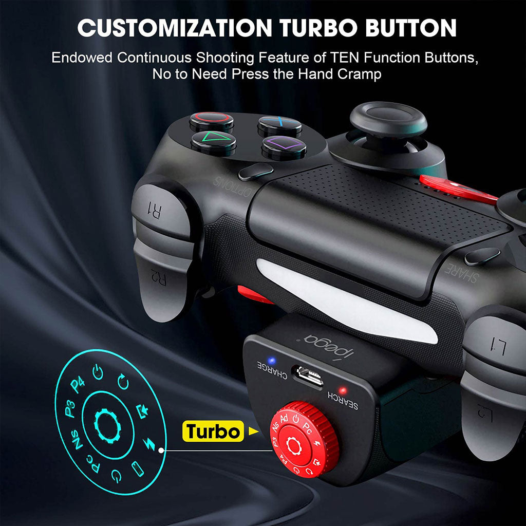 IPEGA Bouton arrière pour manettes PS4 تنزوت