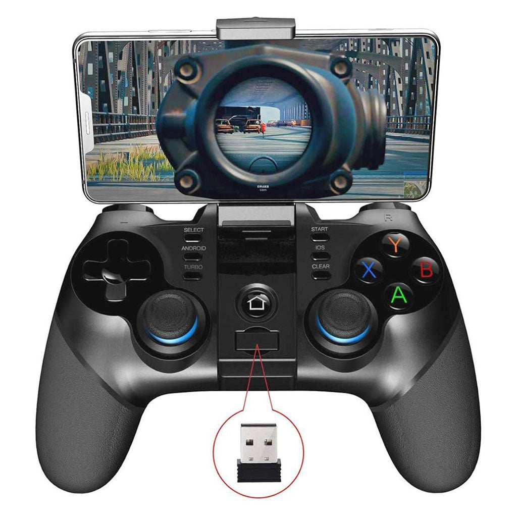 Manette de jeu sans fil IPEGA PG-9156 3en1 avec support téléphone – يد تحكم لاسلكية - تنزوت