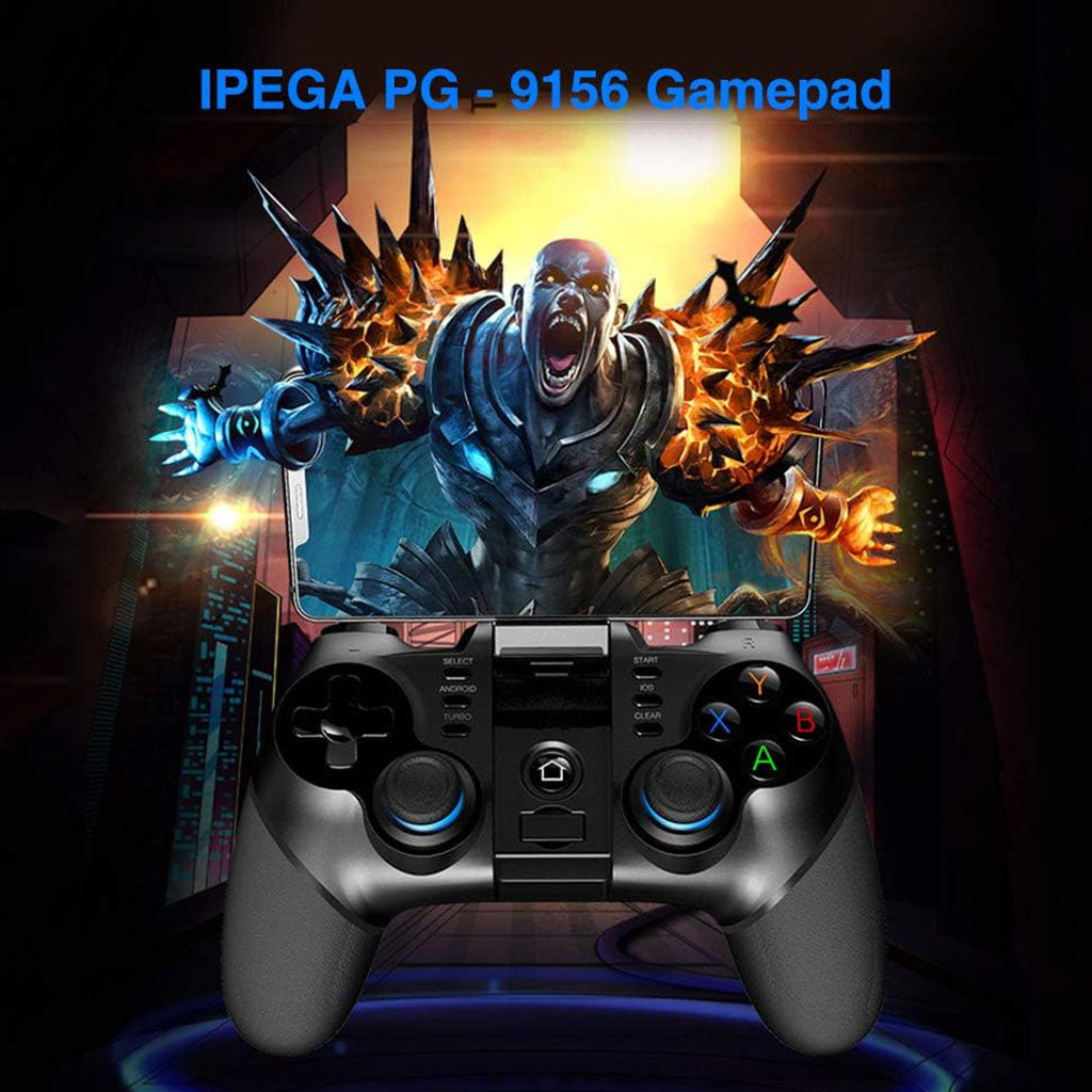 Manette de jeu sans fil IPEGA PG-9156 3en1 avec support téléphone – يد تحكم لاسلكية - تنزوت