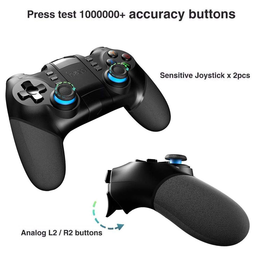 Manette de jeu sans fil IPEGA PG-9156 3en1 avec support téléphone – يد تحكم لاسلكية - تنزوت