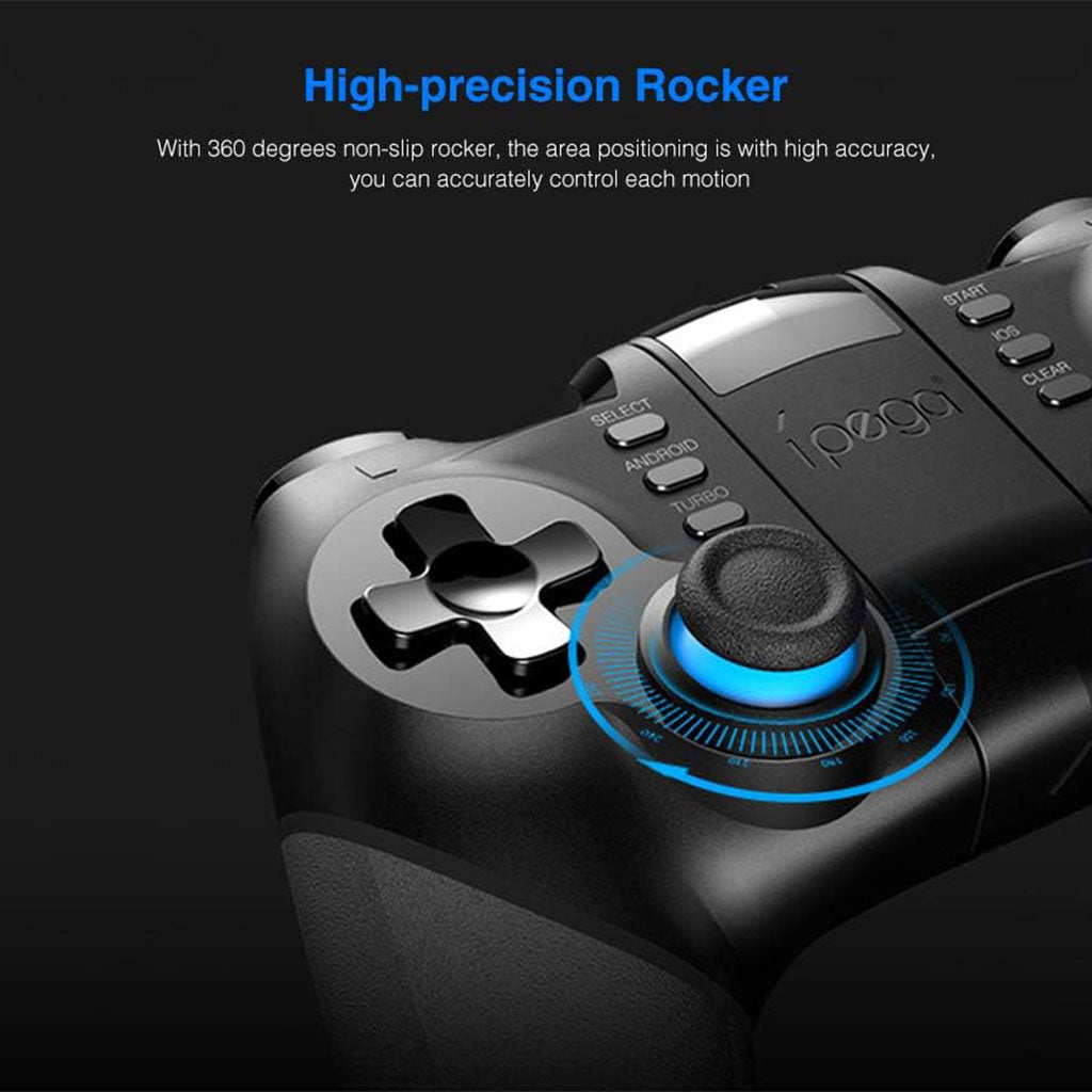 Manette de jeu sans fil IPEGA PG-9156 3en1 avec support téléphone – يد تحكم لاسلكية - تنزوت