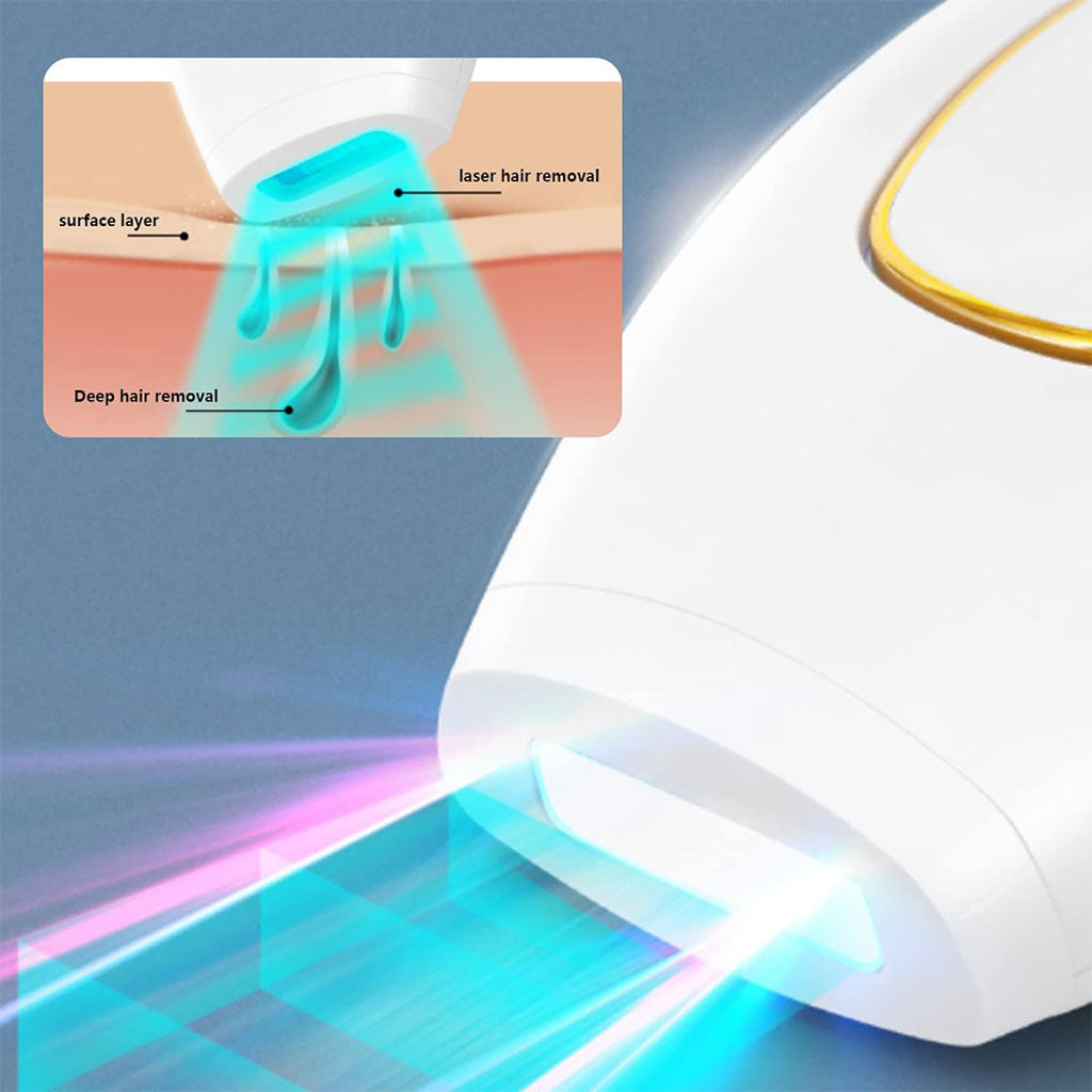 IPL Appareil d’épilation au Laser à Domicile pour une Peau Belle et Radieuse – مزيل الشعر بالليزر تنزوت