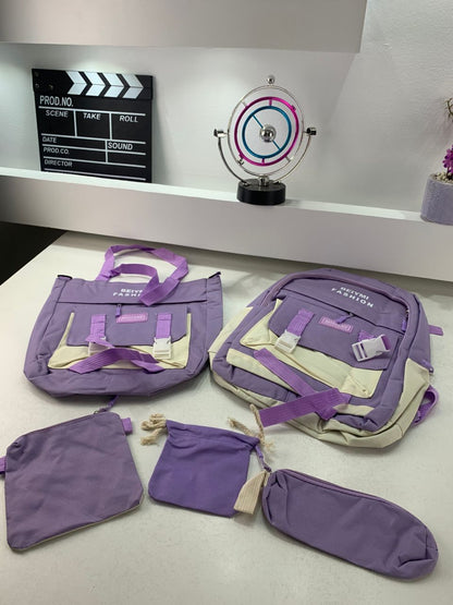 Ensemble-de-sacs-d-cole-Kawai-pour-adolescents-5Pcs-Bieyoumi-Fashion-Mauve-محفظة-5-قطع-كاواي-بنفسجي.png