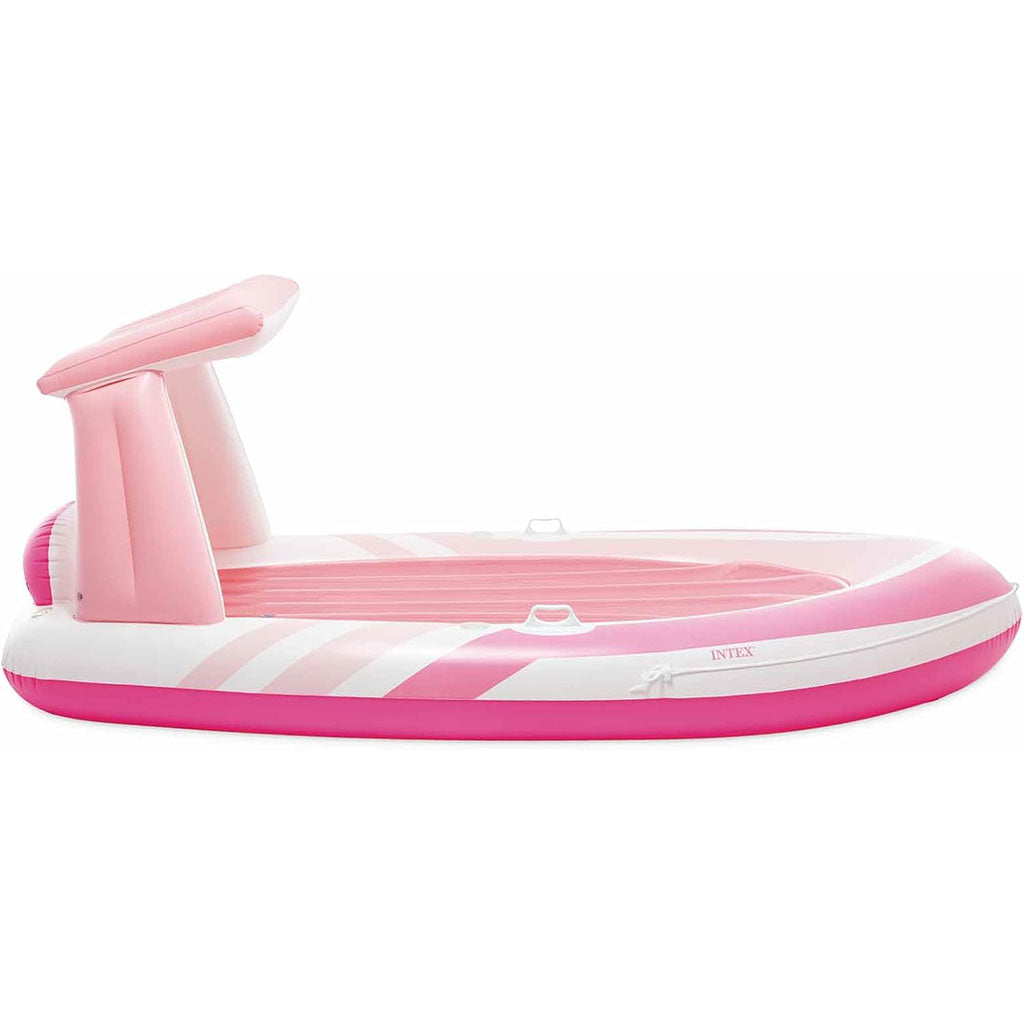 Matelas Gonflable Pink Paradise avec Toit et Porte-Gobelet Intex 57804EU – فرشة هوائية حجم كبير تنزوت