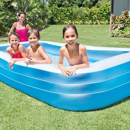 Grande Piscine Rectangulaire pour Enfants Intex 58484NP – مسبح حجم كبير للأطفال تنزوت