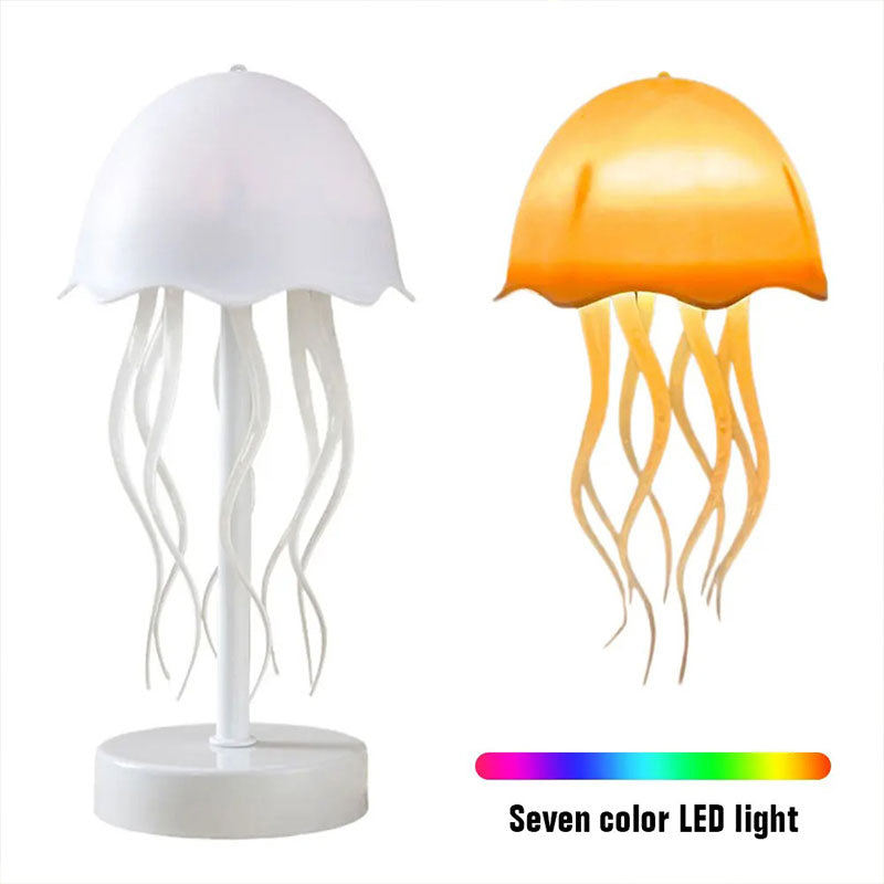 Lampe méduse RVB rechargeable avec capteur tactile et pieds dansants – مصباح ديكور على شكل قنديل تنزوت