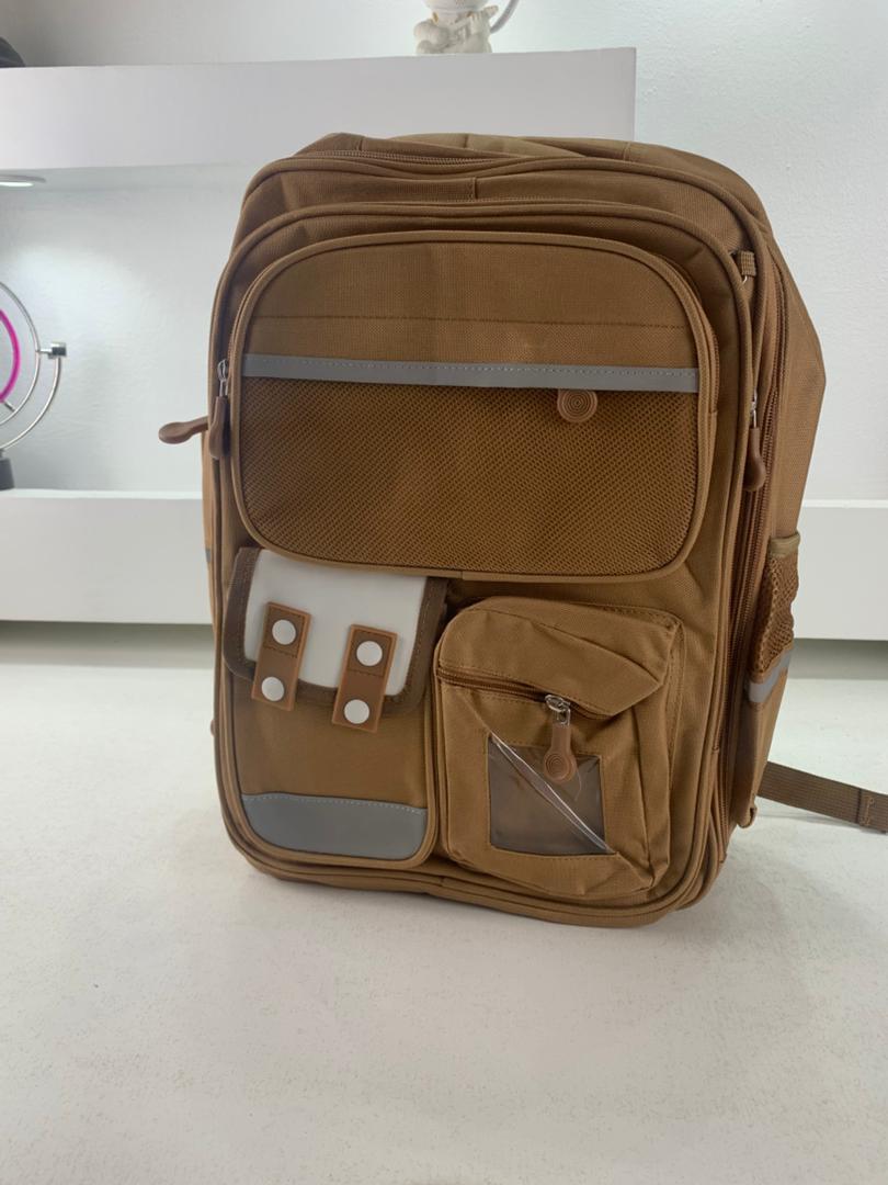 Sac-Dos-Enfant-pour-cole-primaire-de-Haute-Qualit-Marron-حقيبة-ظهر-مدرسية-للأطفال-بني.png