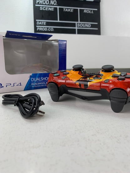 SONY DualShock Manette PS4 Sans Fil, Batterie Rechargeable (High Copy) – Edition Read Dead Redemption 2 تنزوت