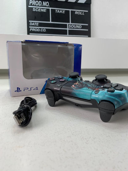 SONY DualShock Manette PS4 Sans Fil, Batterie Rechargeable (High Copy) – Edition Valhala AC تنزوت