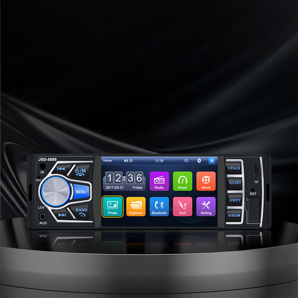 Autoradio MP5 4.1 Pouces FM Radio Ecran HD JSD-5889 – مشغل راديو السيارات - تنزوت