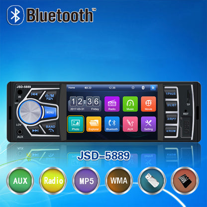 Autoradio MP5 4.1 Pouces FM Radio Ecran HD JSD-5889 – مشغل راديو السيارات - تنزوت