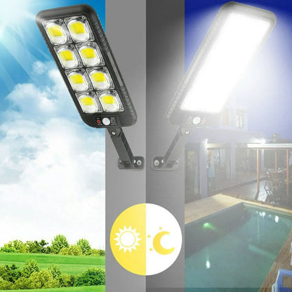 Lampadaires 200LED à énergie solaire étanche IP65 JX200 – مصباح خارجي يعمل بالطاقة الشمسية تنزوت