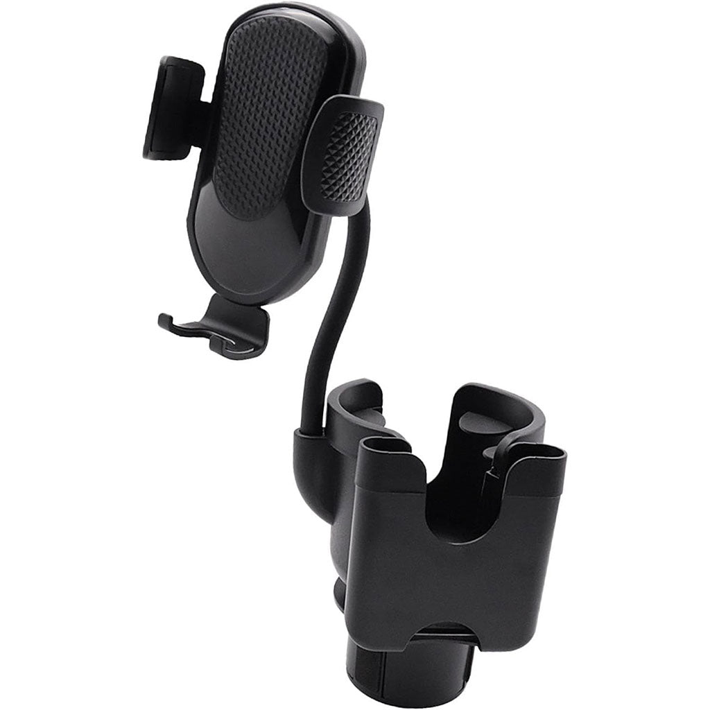 Support de téléphone pour voiture avec porte-gobelet rotation à 360° - حامل هواتف وأكواب في السيارة - تنزوت