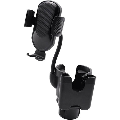 Support de téléphone pour voiture avec porte-gobelet rotation à 360° - حامل هواتف وأكواب في السيارة - تنزوت